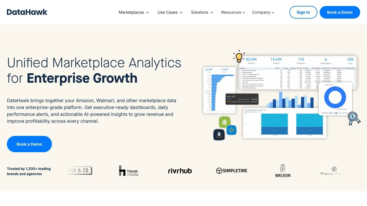 Capture d'écran de DataHawk