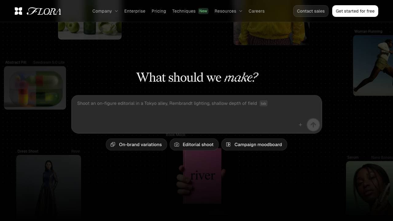 Capture d'écran de FLORA