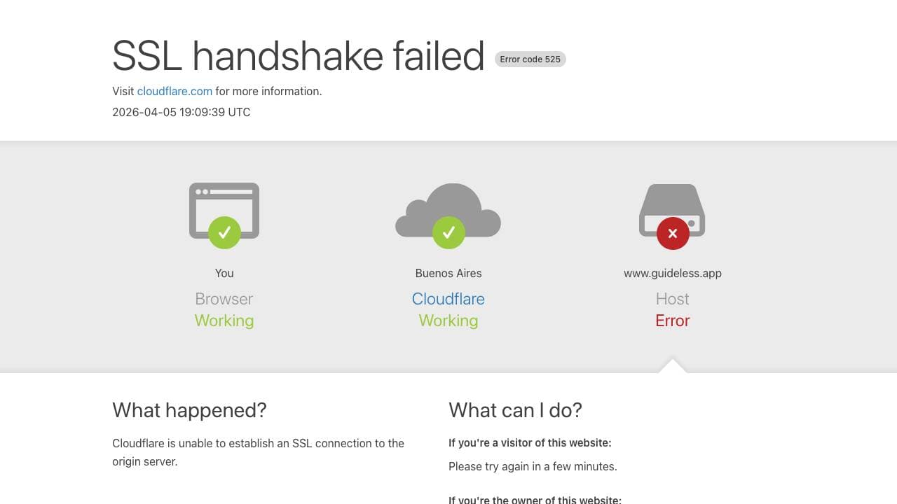 Capture d'écran de Guideless
