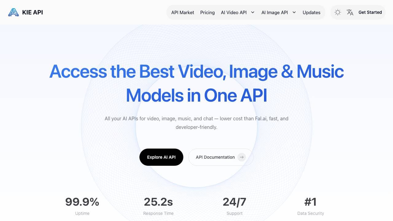 Capture d'écran de Kie AI