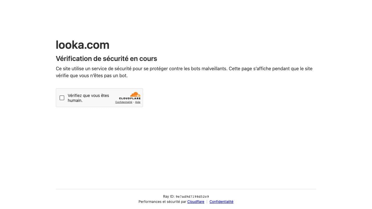 Capture d'écran de Looka