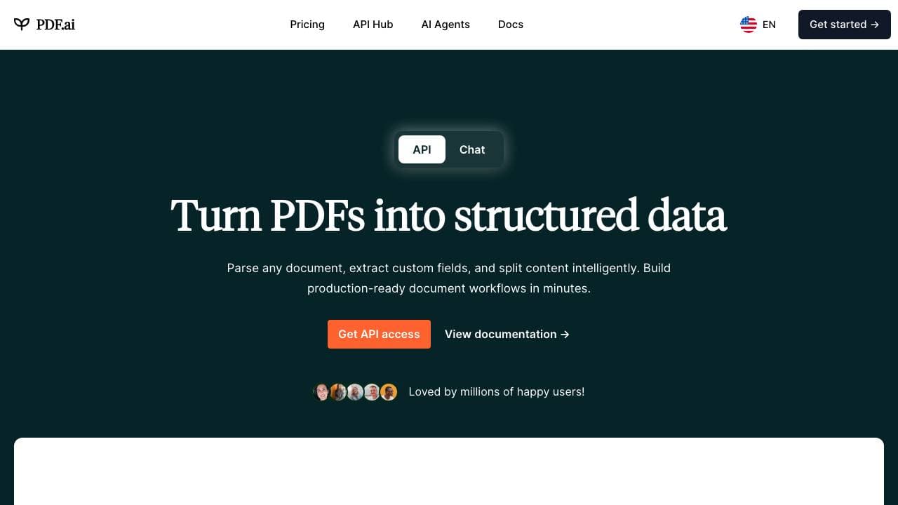 Capture d'écran de PDF.ai