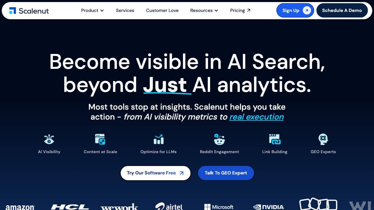 Capture d'écran de Scalenut