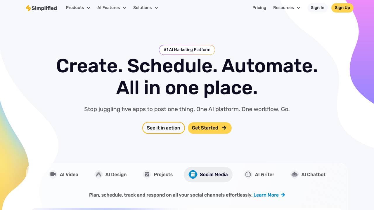 Capture d'écran de Simplified