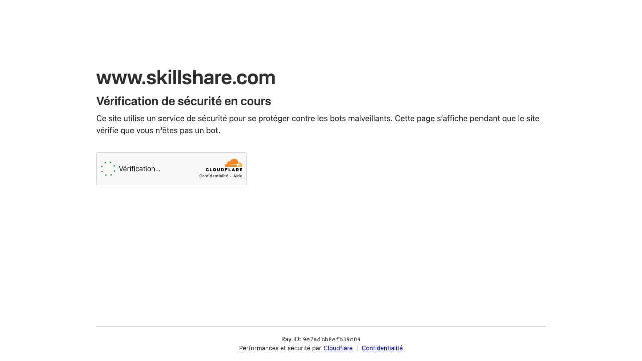 Capture d'écran de Skillshare