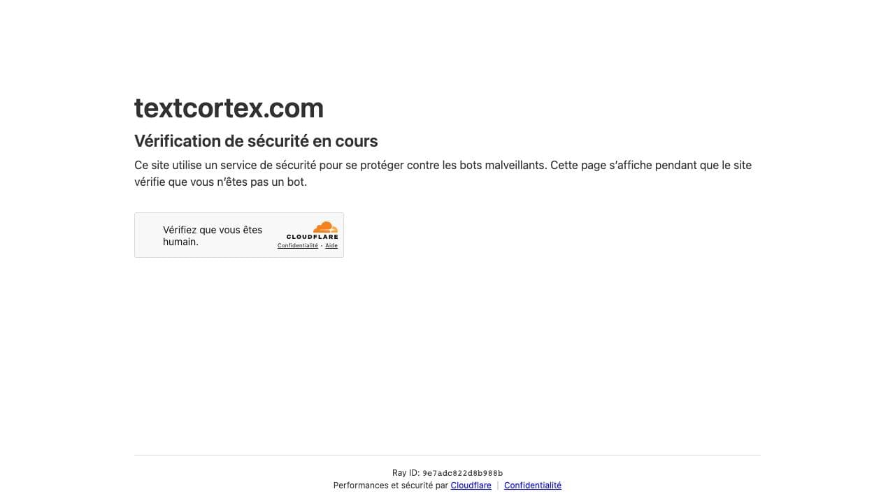 Capture d'écran de TextCortex