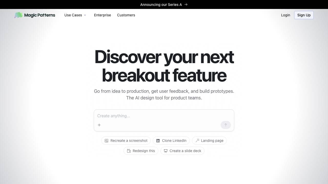 Capture d'écran de Magic Patterns